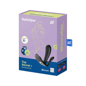 Satisfyer – Vibrateur top secret + noir