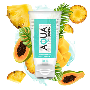 Aqua Travel – Saveur lubrifiant a base d'eau fruits tropicaux - 50 ml