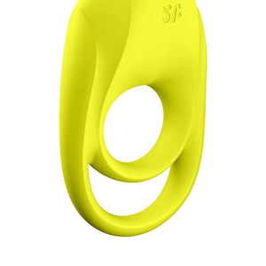 Satisfyer – Vibrateur anneau spectaculaire duo jaune