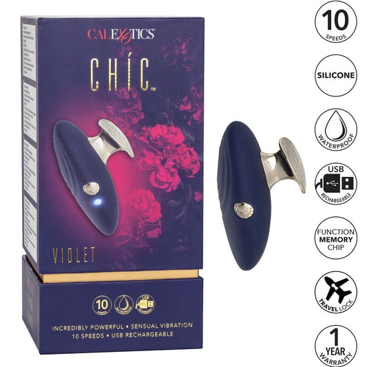 CALEXOTICS - CHIC VIOLET ESTIMULATOR 10 SNELHEDEN