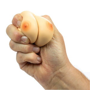 Balle anti-stress en forme de seins