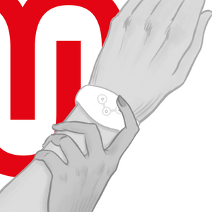 Watchme – Montre à technologie sans fil blanche