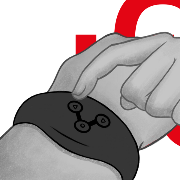 Watchme – Montre à technologie sans fil noir de jais