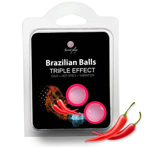 SecretPlay – Set 2 balles brésiliennes triple effet