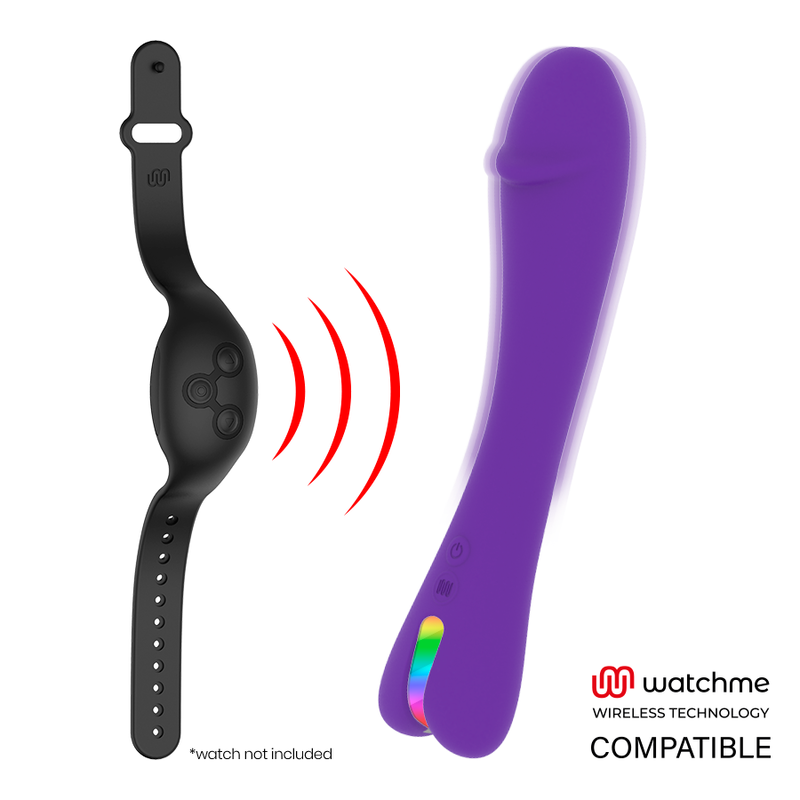 MR BOSS - ENZO VIBRADOR COMPATIBEL MET WATCHME DRAADLOZE TECHNOLOGIE