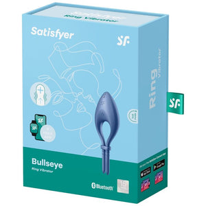 Satisfyer – Application bullseye ring vibrator bleu