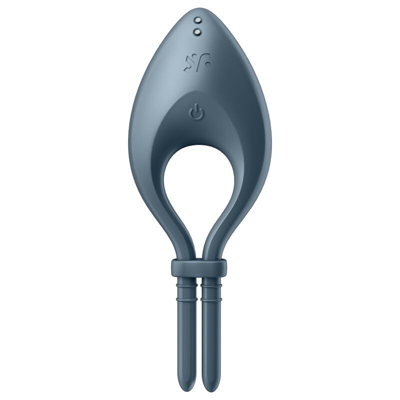 TEVREDEN - BULLSEYE ANILLO VIBRADOR APP GRIJS