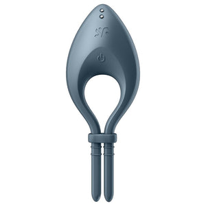 Satisfyer – Application bullseye ring vibrator gris