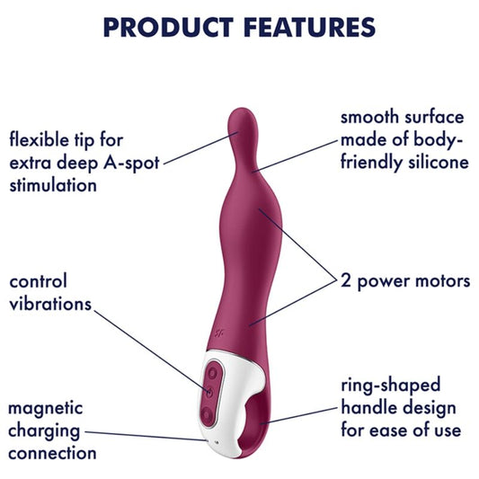 SATISFYER - GEWELDIGE 1 VIBRADOR PUNTO A BES