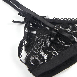 Subblime – Set ensemble trois pièces soutien-gorge + porte-jarretelle + string