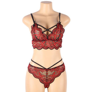 Subblime – Set ensemble deux pièces top et culotte en dentelle