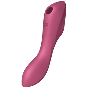 Satisfyer – Stimulateur et vibrateur curvy trinity 3 rouge