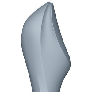 Satisfyer – Stimulateur et vibrateur curvy trinity 3 gris