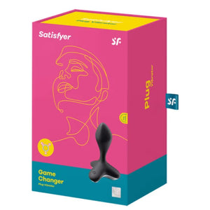 Satisfyer – Vibrateur plug game changer noir