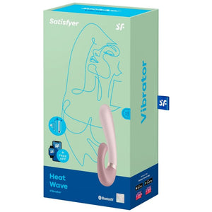 Satisfyer – Application heat wave vibrateur blanc