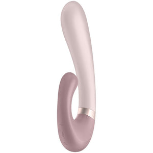 Satisfyer – Application heat wave vibrateur blanc