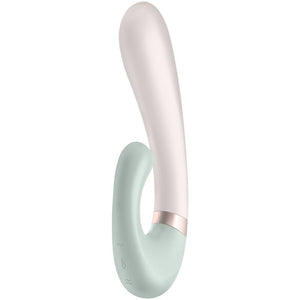 Satisfyer – Application heat wave vibrateur blanc
