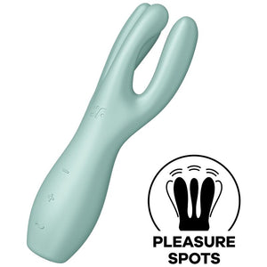 Satisfyer – Vibrateur threesome 3 menthe