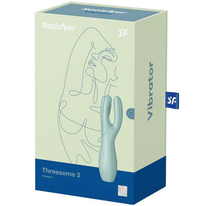 Satisfyer – Vibrateur threesome 3 menthe
