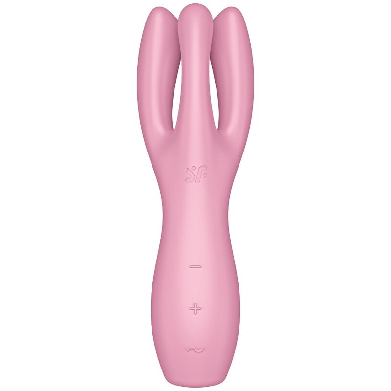 SATISFYER - VIBRATEUR THREESOME 3 MENTHE
