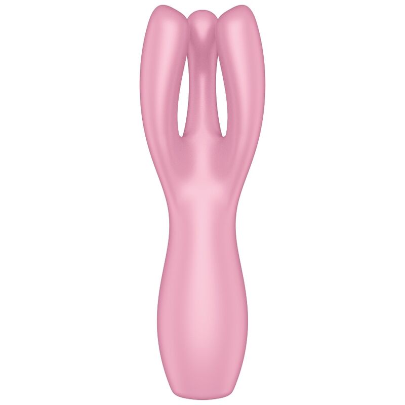 SATISFYER - VIBRATEUR THREESOME 3 MENTHE