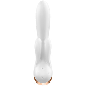 Satisfyer – Application vibrateur double flex noir
