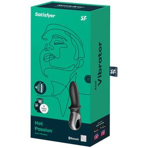 Satisfyer – Application de vibrateur anal hot passion noir