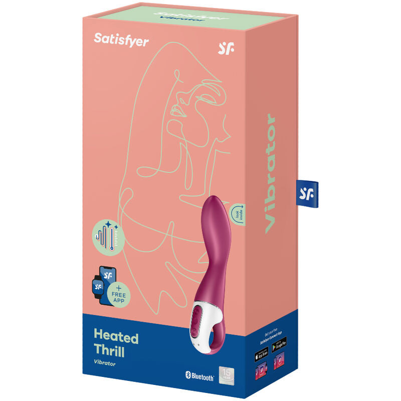 Satisfyer – Vibrateur pour point g thrill chauffant