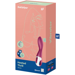Satisfyer – Vibrateur pour point g thrill chauffant