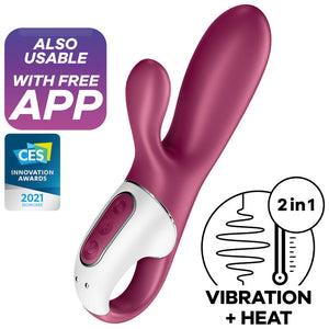 Satisfyer – Vibrateur point g hot bunny