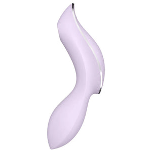 Satisfyer – Vibrateur curvy trinity 2 air pulse violette