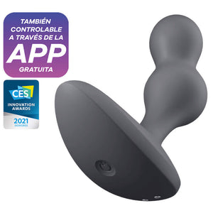 Satisfyer – Application de plug vibrant deep diver bleu