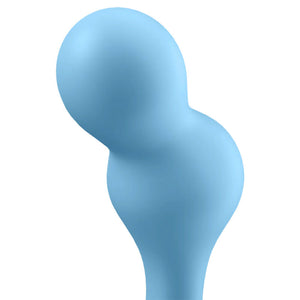 Satisfyer – Application de plug vibrant deep diver bleu