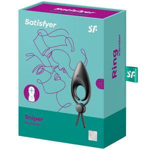 Satisfyer – Vibrateur anneau sniper noir