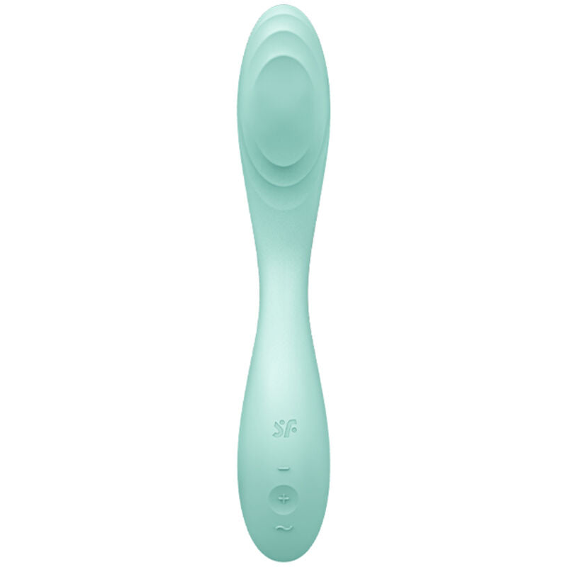 SATISFYER - VIBRATEUR SPOT G RRROLLING PLEASURE BLANC