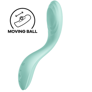 Satisfyer – Vibrateur spot g rrrolling pleasure blanc