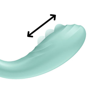 Satisfyer – Vibrateur spot g rrrolling pleasure blanc