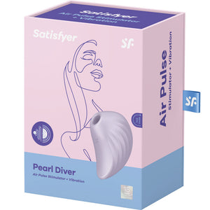 Satisfyer – Stimulateur et vibrateur pearl diver violette