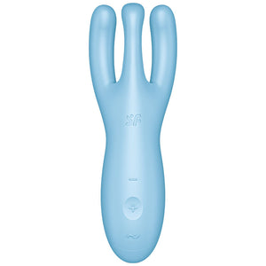 Satisfyer – Application vibrateur threesome 4 bleu