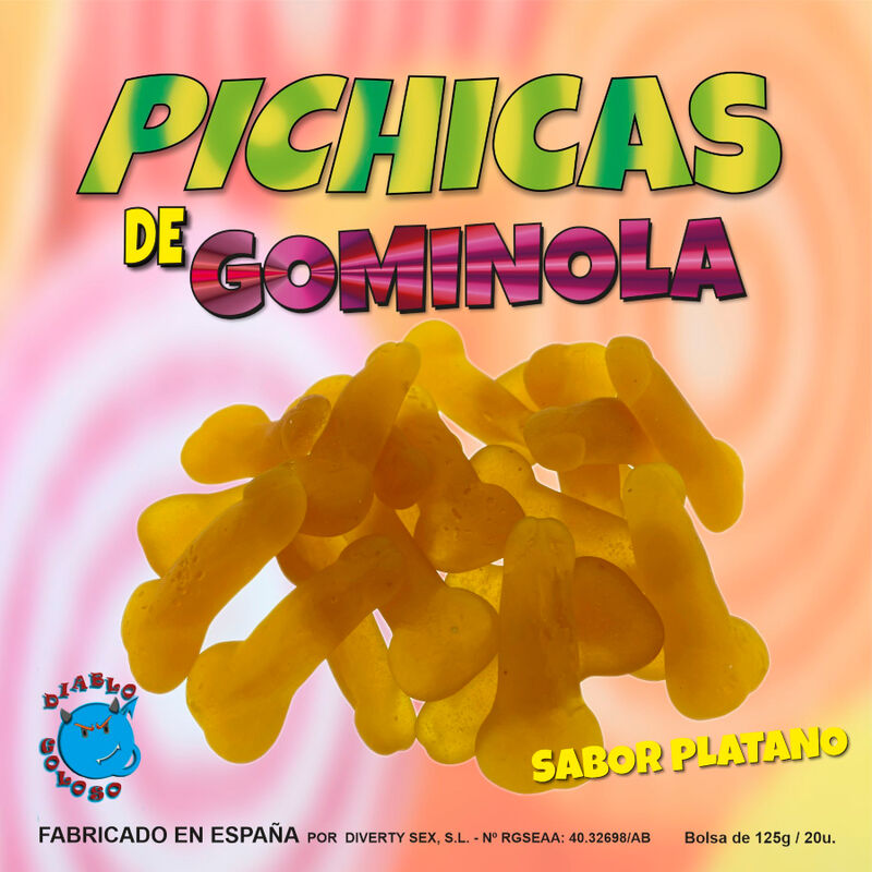 Diablo Goloso – Tranches de gomme la banane