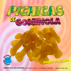 Diablo Goloso – Tranches de gomme la banane