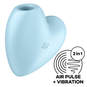 Satisfyer – Cutie heart stimulateur et vibrateur de pulse d'air rose