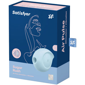 Satisfyer – Stimulateur et vibrateur d'impulsions d'air sugar rush bleu