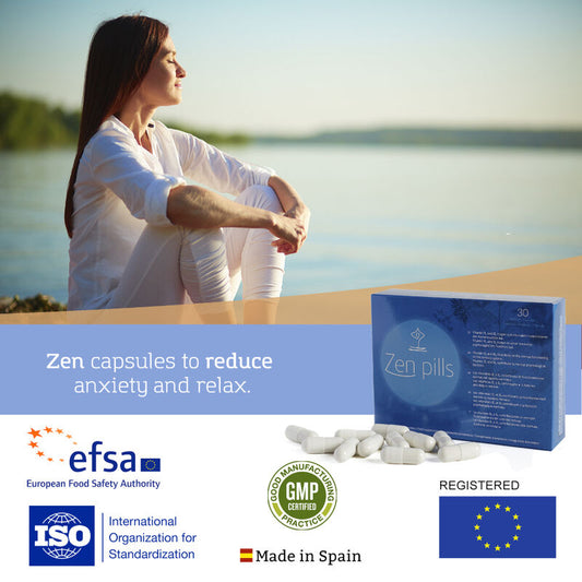 500 COSMETICS - ZEN PILLS CAPSULAS RELAJACION Y REDUCTION ANSIEDAD