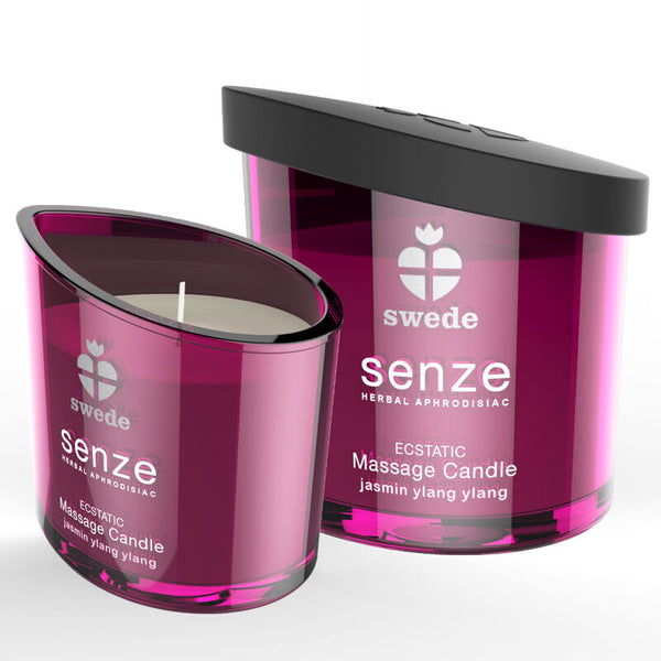 Swede – Bougie de massage exstatique senze - jasmin, ylang ylang