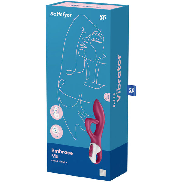 Satisfyer – Vibrateur point g embrace me turquoise