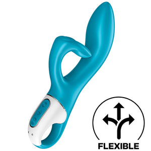 Satisfyer – Vibrateur point g embrace me turquoise