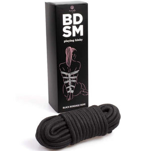 SecretPlay – Corde de bondage noire collection BDSM