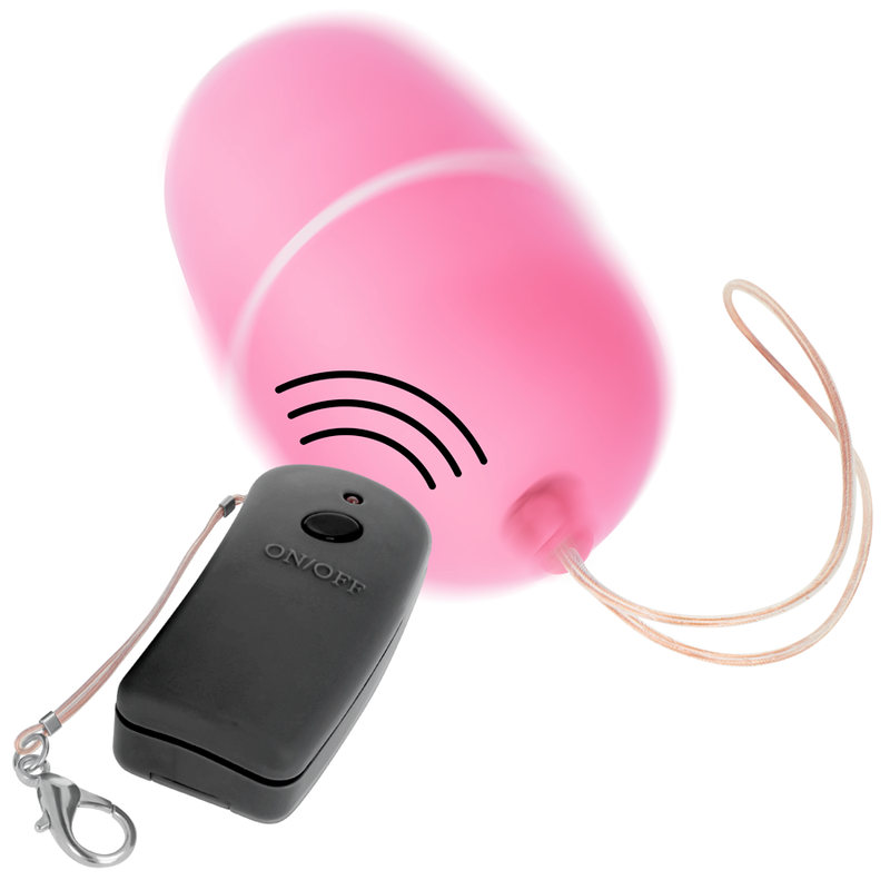 ONLINE - HUEVO VIBRADOR WITH MANDO CONTROL REMOTO ROSA