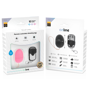 Online – Oeuf vibrant télécommande S rose